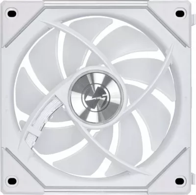 Ventilator PC Lian Li UNI FAN SL-INF 120 ARGB PWM Reverse Blade 120mm, i bardhë, set 3 copë