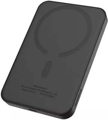 Powerbank Baseus Magnetic Mini 5000mAh, 20W, USB-C, e zezë