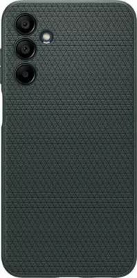 Mbështjellës Spigen Liquid Air për Samsung Galaxy A15/A15 5G, jeshile abyss, me xham të kalitur