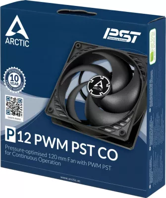 Ventilator ARCTIC P12 PWM PST CO, 120 mm, 1800 RPM, i zi