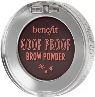 Puder për vetulla Benefit Goof Proof Brow Powder për femra 5 Warm Black-Brown 1.9g