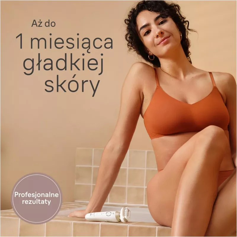 Epilator Braun Silk-Epil 9 Flex 9-011, 3D, ngjyrë bardhë-ari