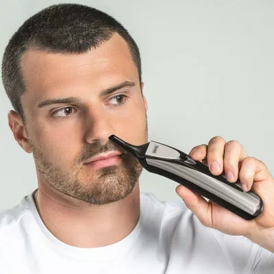Makinë rroje Wahl Elite Groom, 3028050, me bateri Lithium-Ion, e zezë/argjendtë