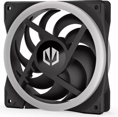 Ventilator për kasë Endorfy Corona 120 Reverse EY4A015 120 mm ARGB 4-pin PWM, i zi, 1 copë