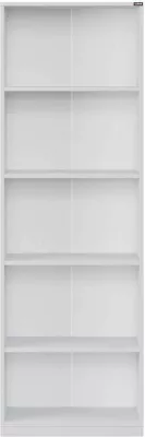 Raft librash Hanah Home, Ktp-350-Bb-1, i bardhë, 64x182x26 cm