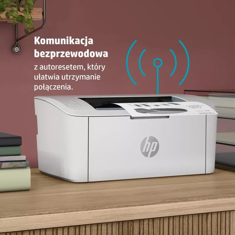 Printer Laser HP LaserJet M110w, për zyrë të vogël, në ngjyrë të bardhë