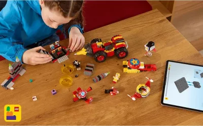 Set ndërtimi LEGO Sonic the Hedgehog 76999 Super Sonic vs. Egg Drillster, 590 pjesë, multikolor