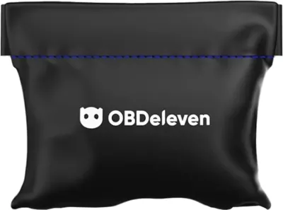 Çantë mbrojtëse OBDeleven Carry pouch, për ndërfaqe diagnostike OBDeleven, material i butë e i lehtë, e zezë