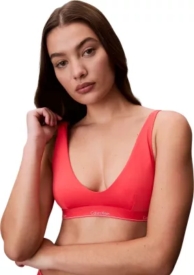 Sutjenë bikine për femra Calvin Klein Jeans LV00Q61207, portokalli