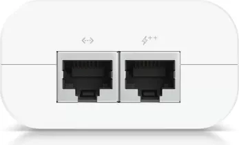 Adapter PoE++ Ubiquiti U-POE++, 60W, 48V DC, i bardhë