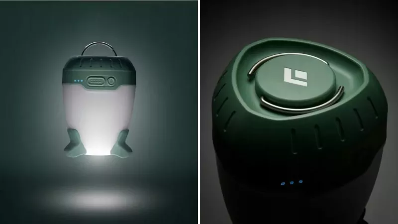 Llambë portative Black Diamond ORBITER 450, LED, 2000 mAh, IPX4, Desert Sage
