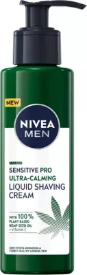 Krem për rroje për meshkuj Nivea Sensitive Pro Ultra-Calming Liquid, 200ml