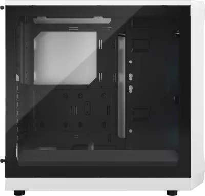 Kasë Fractal Design Focus 2 RGB, midi tower, xham i temperuar, RGB, e bardhë