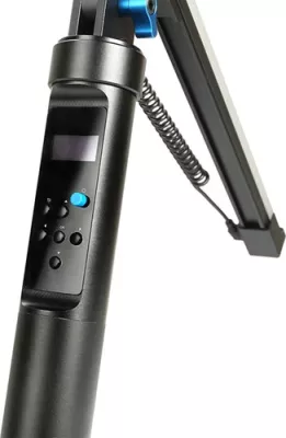 Shkop drite LED Fotorgear Magilight GH-02, 144 RGB LED, 800 lm, 100 cm, IPX4, bateri të rikarikueshme, e zezë