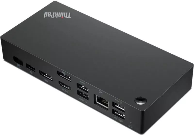 Dock Lenovo ThinkPad Universal USB-C Smart, Thunderbolt 4, 1000 Mbit/s, 4K Ultra HD, e zezë