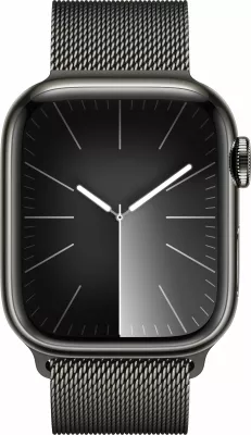 Smartwatch Apple Watch S9 Cellular 41mm, 64GB, milanaise grafit
