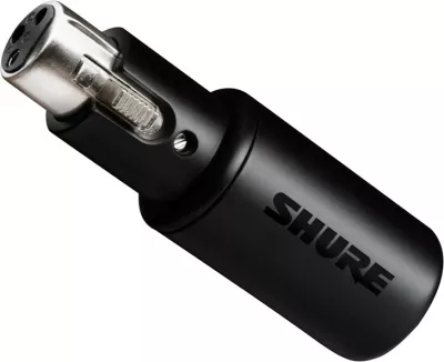 Interfejs audio Shure MVX2U për incizim, USB Type-C, Desktop, LED