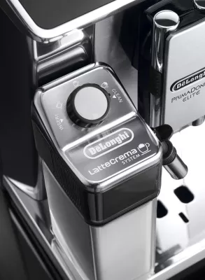 Aparat kafeje automatik DeLonghi PrimaDonna Elite ECAM 650.75.MS 1450W, argjend/zezë