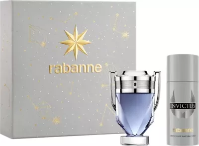 Set Eau de Toilette dhe deodorant për meshkuj Paco Rabanne Invictus, 100ml + 150ml