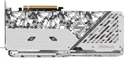 Kartë grafike Asrock RX7600 SL 8GO, AMD Radeon RX 7600 8 GB GDDR6, e bardhë