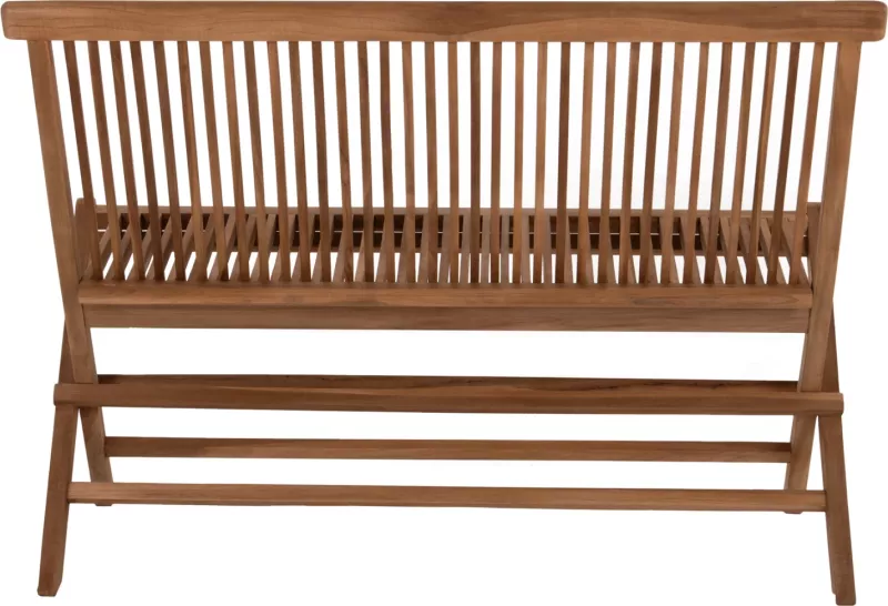 Karrige e palosshme KENDALL FH9541, dru TEAK, ngjyrë natyrale, 120x62x89H cm