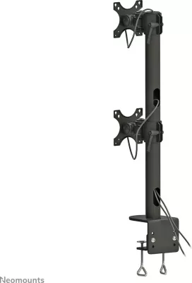 Krah monitori Neomounts FPMA-D960DVBLACKPLUS, Clamp, 15 kg, 49", i zi