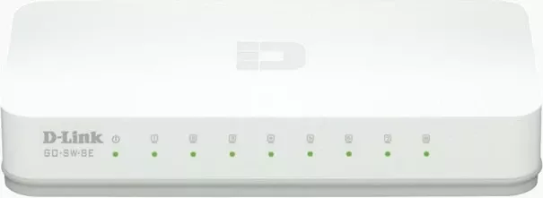 Ndërprerës Ethernet me 8 porte, D-Link GO-SW-8E