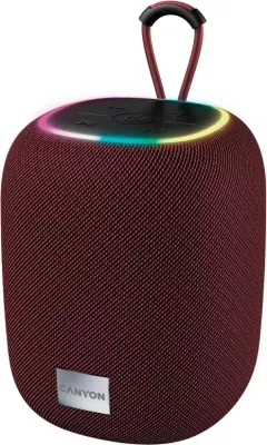 Altoparlant portativ Canyon BSP-8, 10W, Bluetooth, USB Type-C, burgundy