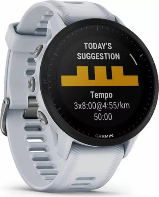 Orë Garmin për femra e meshkuj, e bardhë