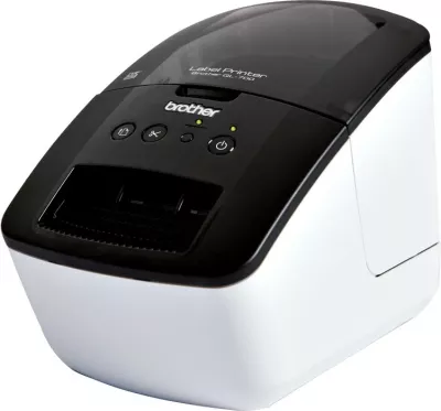 Printer etiketa Brother QL-700, direct thermal, 300x300 DPI, 150mm/sec, zi/bardhë