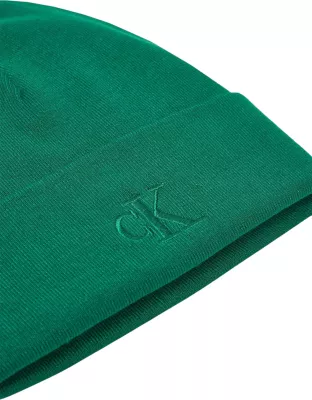 Kapelë beanie për meshkuj Calvin Klein LV04D8020G, e gjelbër
