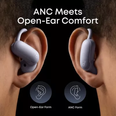Kufje wireless Anker Soundcore AeroFit 2 Pro, Hi-Res Audio LDAC, ANC/Open-Ear, vjollcë