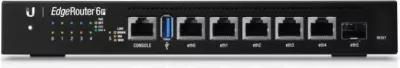 Router Ubiquiti EdgeRouter 6P, 5x Gigabit PoE, 1x SFP, fanless, i zi