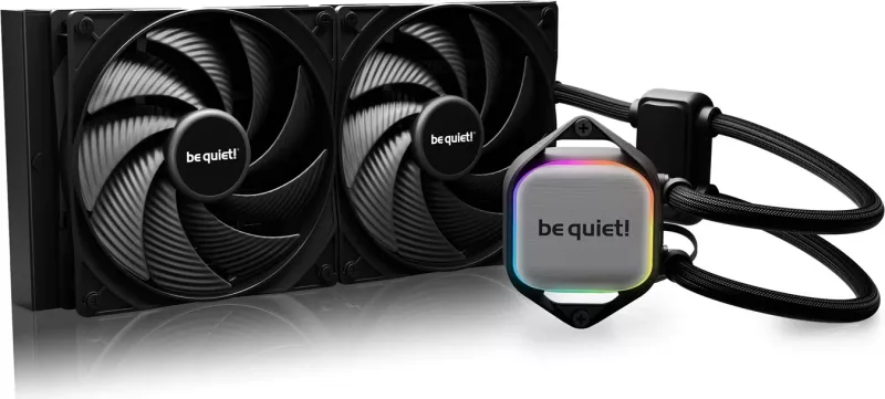 Ftohësi i lëngshëm për procesor be quiet! Pure Loop 2, 280mm, 14 cm, i zi