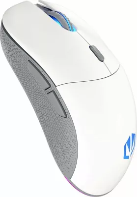 Maus Endorfy GEM Plus Wireless EY6A015 26000 DPI RGB 2.4GHz/USB 6 butona Onyx White, i bardhë