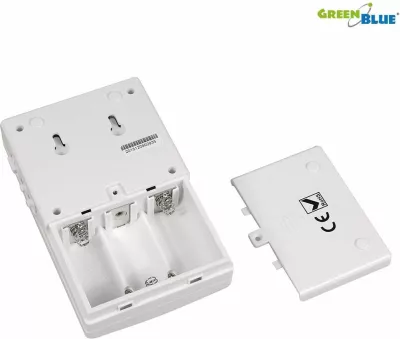 Alarm sinjalizues hyrjeje pa tela GreenBlue GB3400, me sensor PIR, 5 melodi, i bardhë, set sensor + marrës