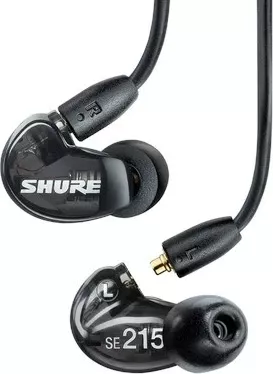 Kufje Shure AONIC 215, me kabllo 3.5mm, të zeza