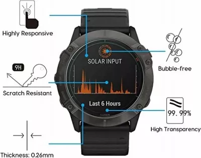 Xham i kalitur mbrojtës Fixed FIXGW-916 për Samsung Galaxy Watch 7 44mm, transparent, set 2 copë