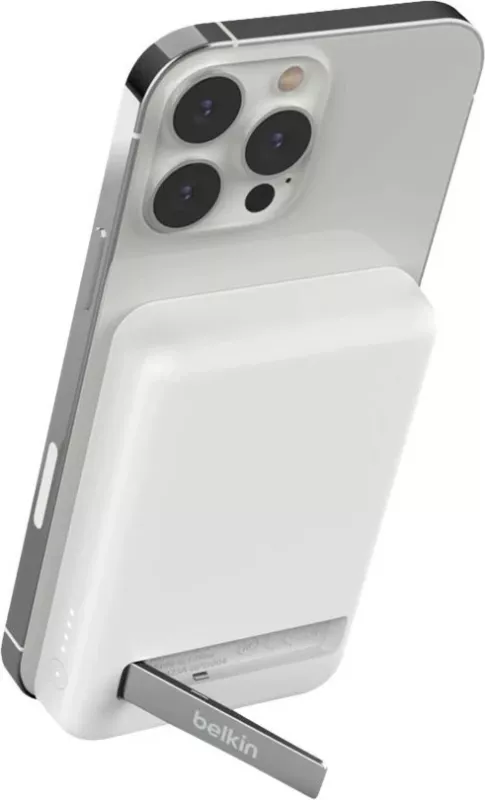Power bank Belkin BoostCharge 5000 mAh, Wireless, Bardhë