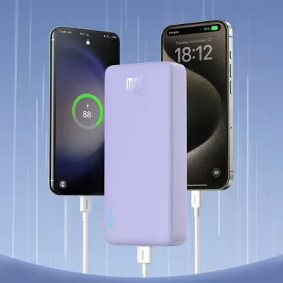 Power bank Baseus Airpow PPAP20K 20000 mAh Violet