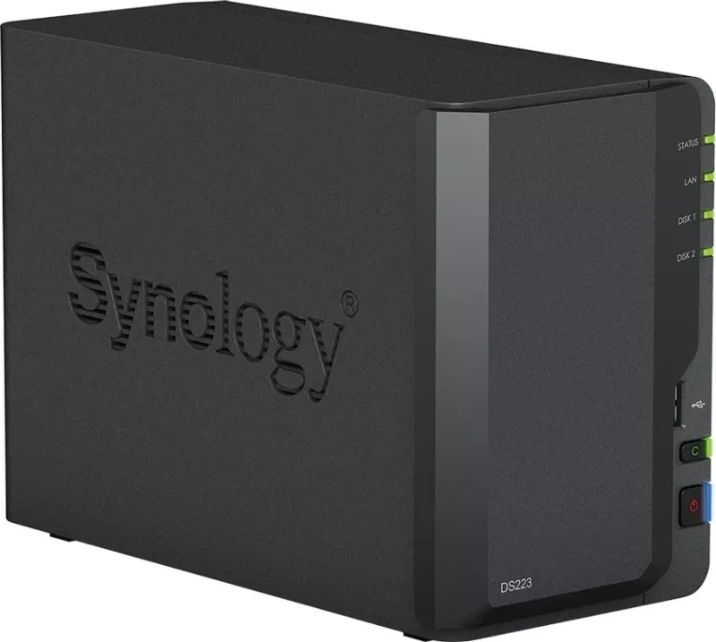 Server për Ruajtje Synology DiskStation DS223, Ethernet LAN RTD1619B