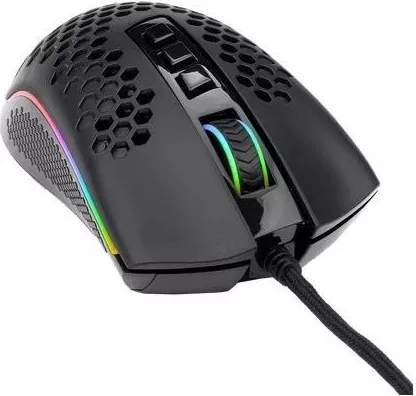 Mausi i lojërave Redragon M808 RGB Storm, me kabëll dhe ngjyra RGB