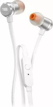 Kufje in-ear me kabllo JBL Tune 290 (JBLT290SIL), me mikrofon dhe remote 1-butone, argjend