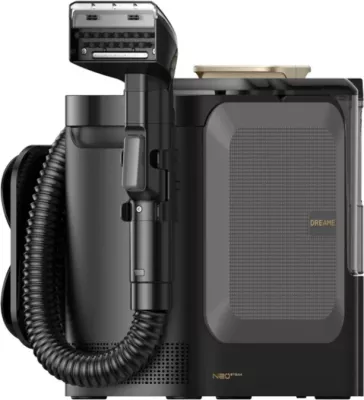 Pastrues me avull portativ DREAME N20 Steam (HNR27A) 1800W, 17000Pa, avull 100°C, depo ujë të pastër 1.2L, i zi