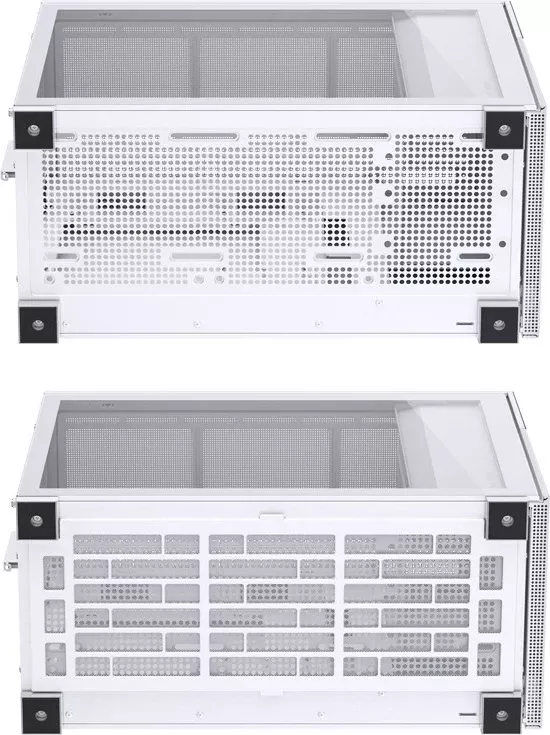 Kasë kompjuteri Jonsbo D31 MESH SCREEN e bardhë