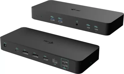 Stacion dokimi I-Tec USB-C Intelligent Triple Display, 1xHDMI, 2xDP, 1xGLAN, 2xUSB-C, i zi