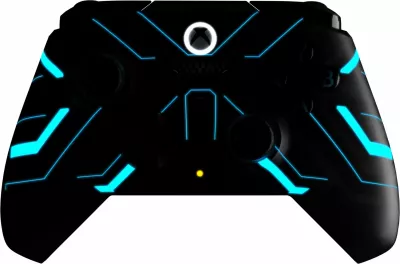 Kontrollor me kabllo PDP REMATCH për Xbox, USB-C 2.4 m, Titan Steel Glow in the Dark