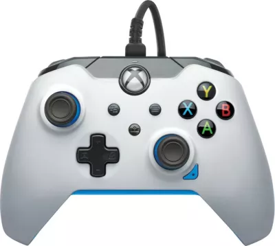 Kontroller me kabllo PDP Xbox Wired Controller ION 2.5 m, bardhë-kaltër