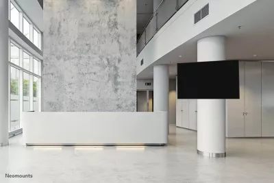 Mbajtëse TV Neomounts WL30S-910BL16, për shtyllë, 40-75 inç, fiks, e zezë