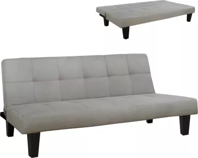 Krevati/sofa FH3000.01, material stof, ngjyrë bezhë, 179x80x79